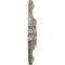 Ekena Millwork Hamilton Ceiling Medallion (Fits Canopies up to 3 3/4"), 17 3/8"OD x 1 3/4"P, Castle Stone Crackle CM17HACSC - alternate 2